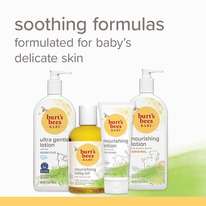 "Baby™ Nourishing Baby Oil - Pure and Gentle Care for Baby'S Skin - 4 Ounce Bottle - Value Pack of 3"