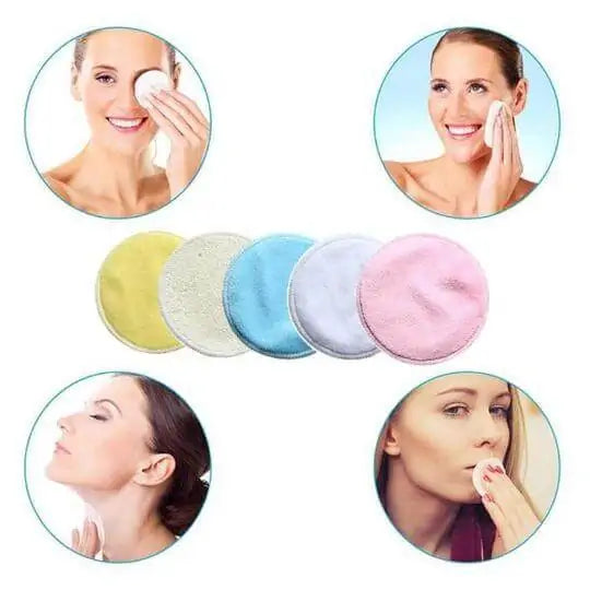 Makeup Pads: "Premium reusable makeup pads for gentle makeup removal